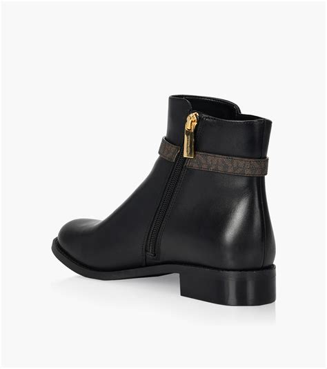 finley flat bootie michael kors|MICHAEL Michael Kors Finley Flat Leather Booties .